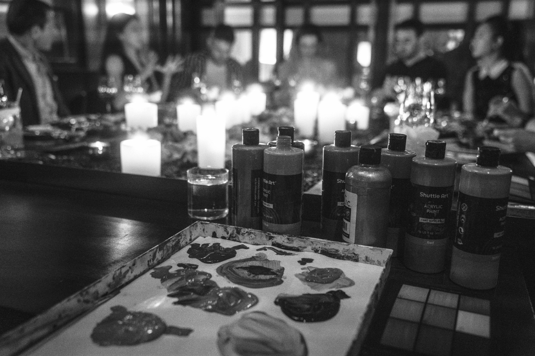 Hands at work during a Cureators workshop